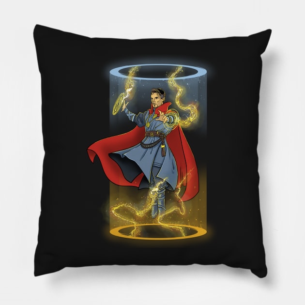 Mystic Portals Pillow by ItokoDesign