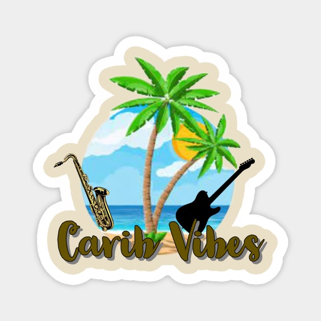 CARIB VIBES Magnet by Rockers Media