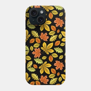 Autumn Leaves Pattern Phone Case