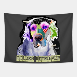 Golden Retriever Tapestry