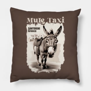 Mule Taxi Pillow