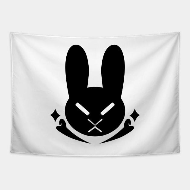 Bunny Rabbit Pirate Tapestry by TheSamDS