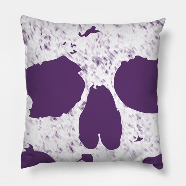 Head Skull Pillow by ilrokery