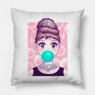 Kawaii Bubble Gum Pillow