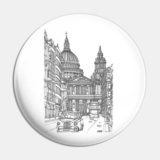 Saint Pauls Cathedral Pin