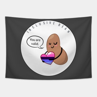 Omnisexual Pride: Inclusive Bean Tapestry