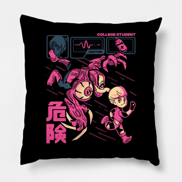 Beware the Doctor Pillow by andrefellip