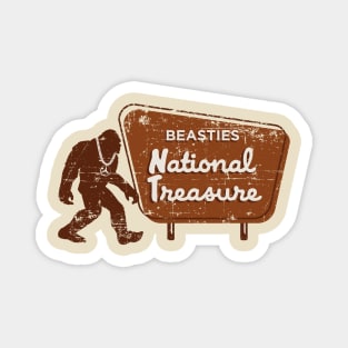 Beasties National Treasure Magnet