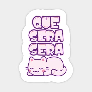 Kitty Que Sera Magnet