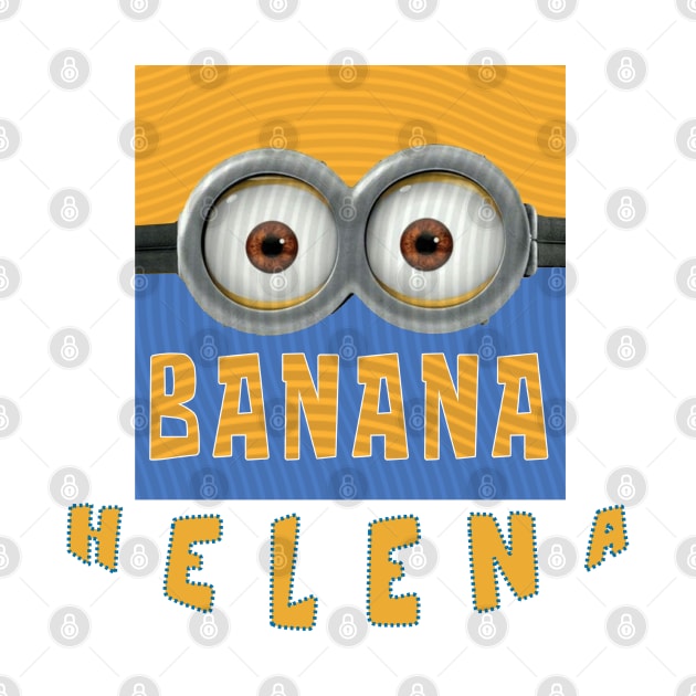 MINION BANANA USA HELENA by LuckYA