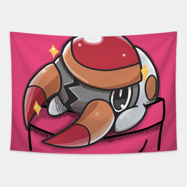 Pocket Shiny Cute Bug Tapestry by TechraPockets