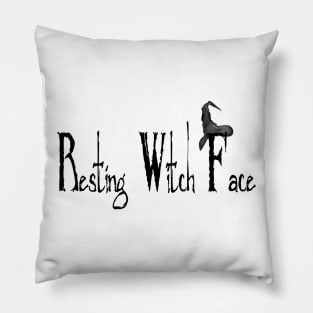 Funny Witch Design for witches and warlocks Pillow