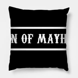 Men Of Mayhem Pillow