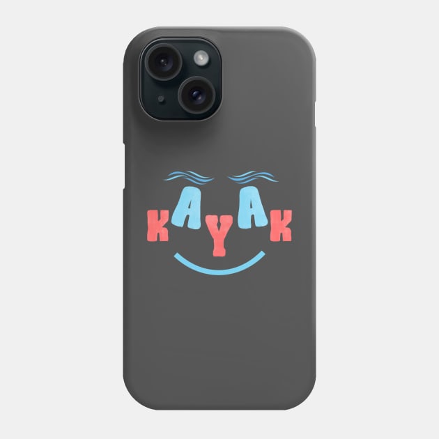 Smiling Kayak Phone Case by TeesForThee