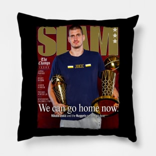 Jokic Slam Mag 2 Pillow