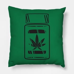 Cannabis Jar Pillow