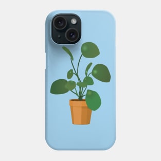 Chinese money plant Phone Case