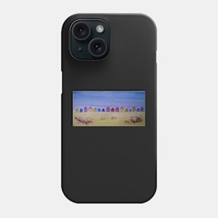 Beach Huts Phone Case