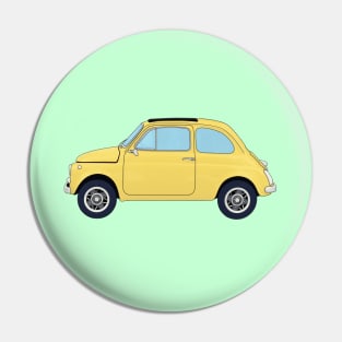 Little Yellow Car Pin