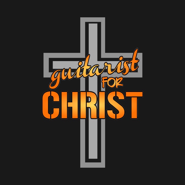 Guitarist for Christ, Christian Guitarist, Church Guitarist, Guitarist for Jesus by JOHN316STORE - Christian Store