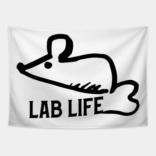 Lab Life Mouse Tapestry