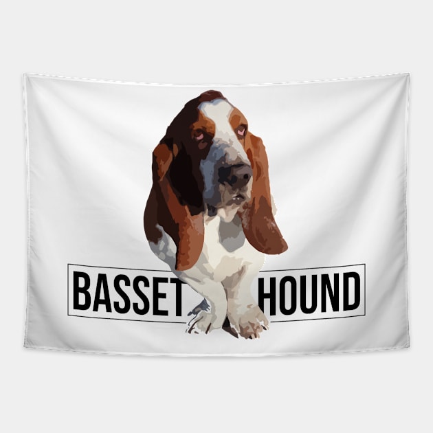 Basset Hound Tapestry by NV