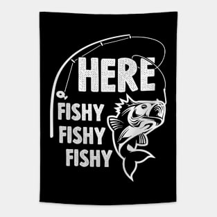 Here Fishy Fishy Fishy Tapestry