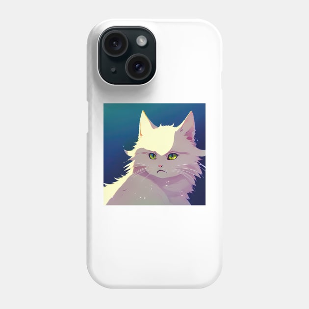 Beautiful Cat Phone Case by Artieries1