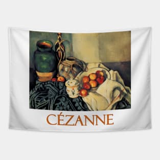 Dish of Peaches by Paul Cezanne Tapestry