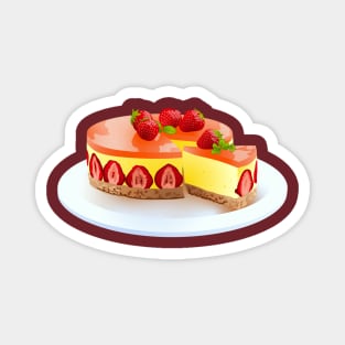 Autumn Cheesecake Magnet