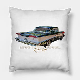 1958 Edsel Ranger 4 Door Hardtop Pillow