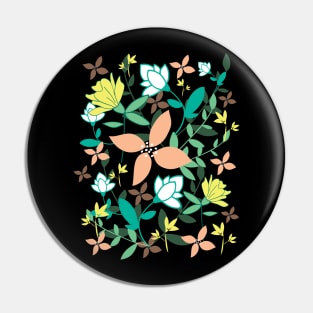 Night garden Pin