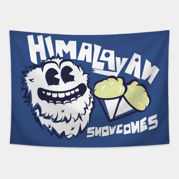 Himalayan snowcone Tapestry by Piercek25