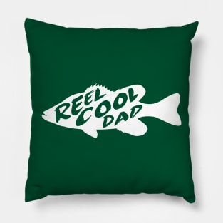 Reel Cool Dad Fun Father Fish Gift Pillow