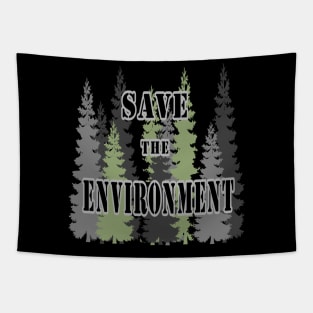 save the environment Tapestry