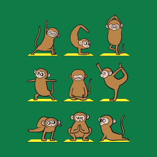 Monkey Yoga T-Shirt