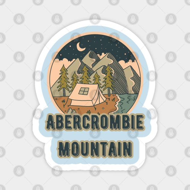 Abercrombie Mountain Magnet by Canada Cities