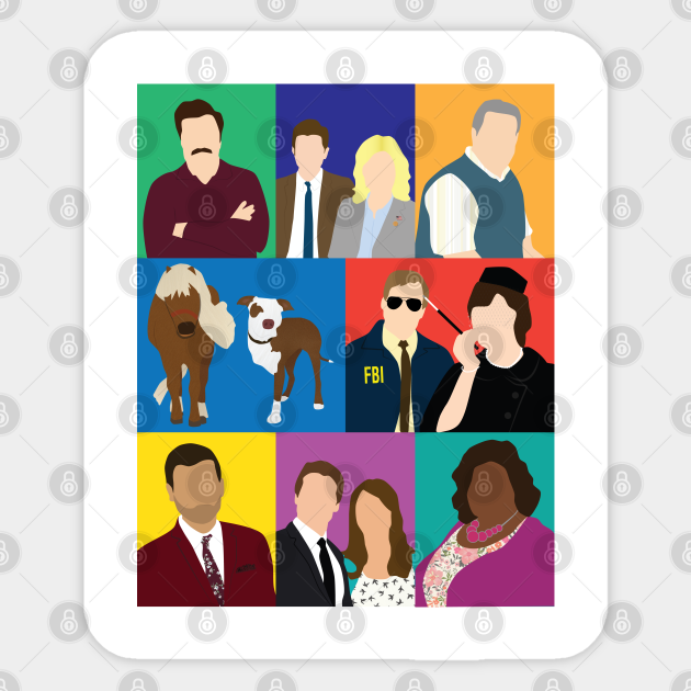 Parks and Rec - Parks And Rec - Sticker