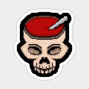 Horror Soup Skull Magnet