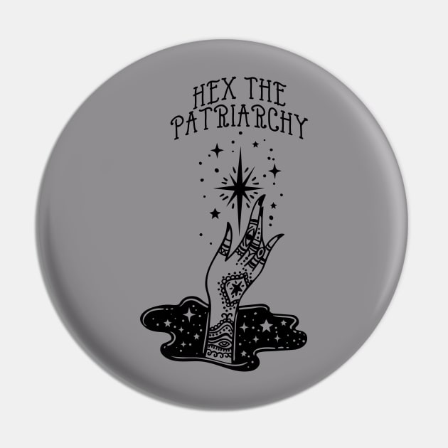 Hex the Patriarchy Pin by Stuff