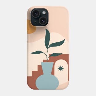 Terracotta Pot - Modern Abstract Art Phone Case