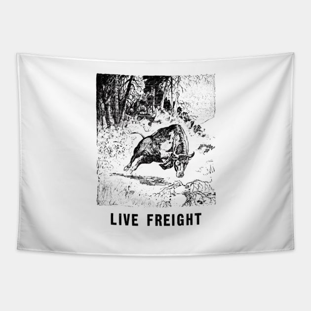 Live Freight Tapestry by Go-Postal