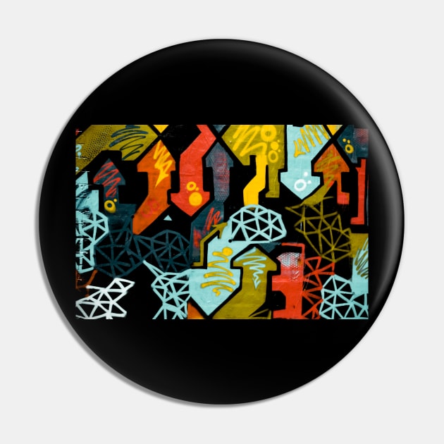 Design Black Art Pin by Alexhorn