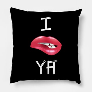 I TOLD YA lips | Challengers ya basic fun Pillow