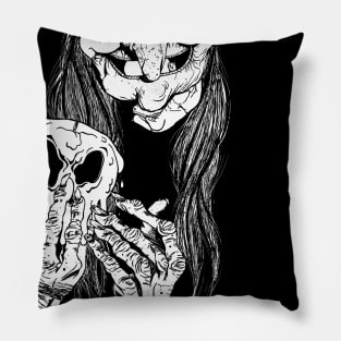 Evil Queen with Poison Apple Pillow