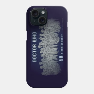 Doctor who 50th anniversary all companions Phone Case