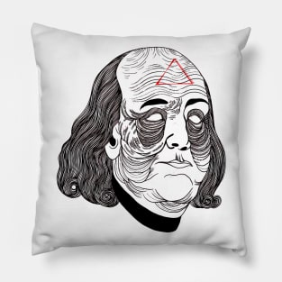 Creepy Benjamin Pillow