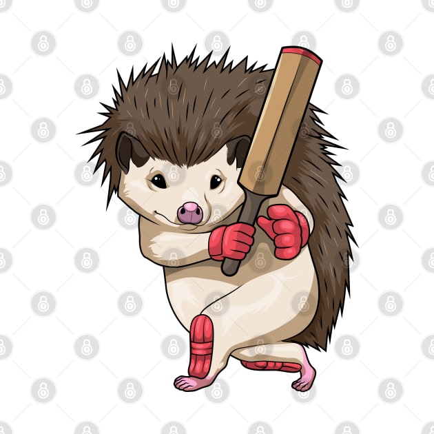 Hedgehog Cricket Cricket bat by Markus Schnabel