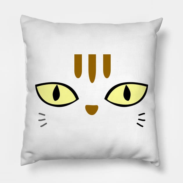 CAT EYE Pillow by MoreThanThat