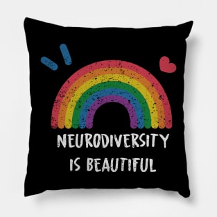 Neurodiversity is beautiful Pillow